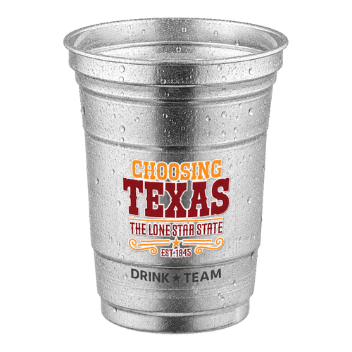 Aluminum Cup - Choosing Texas