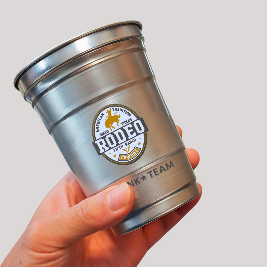 Aluminum Cup - Rodeo