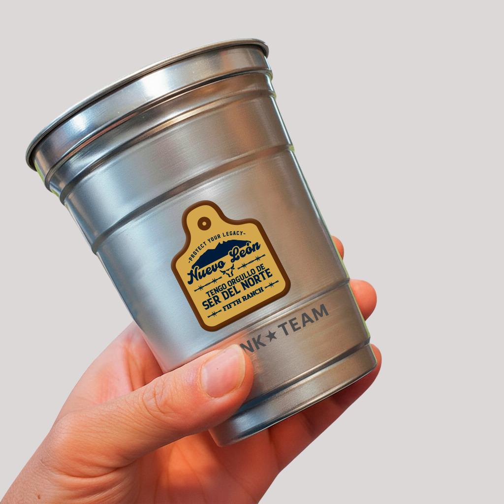 Aluminum Cup - Tengo orgullo de ser del Norte