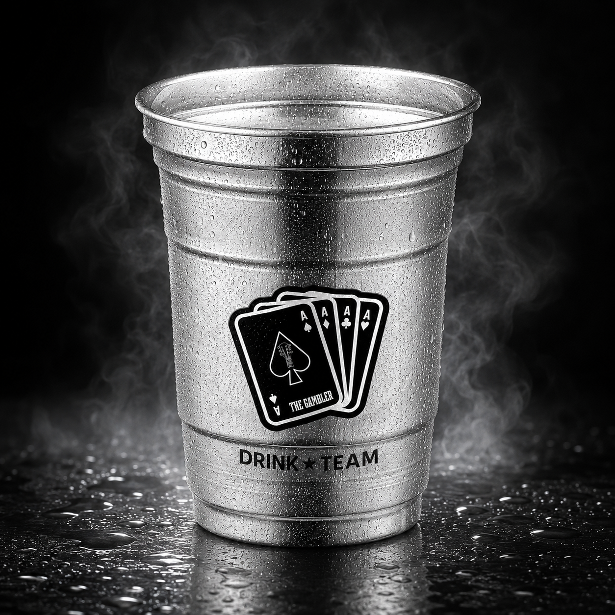 Aluminum Cup - The Gambler