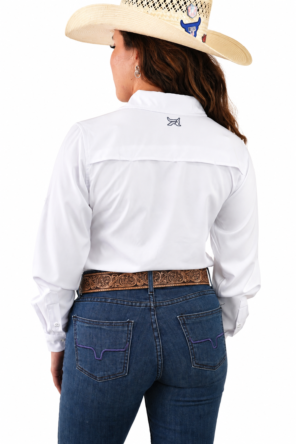 Camisa manga larga blanco Dama KAL11