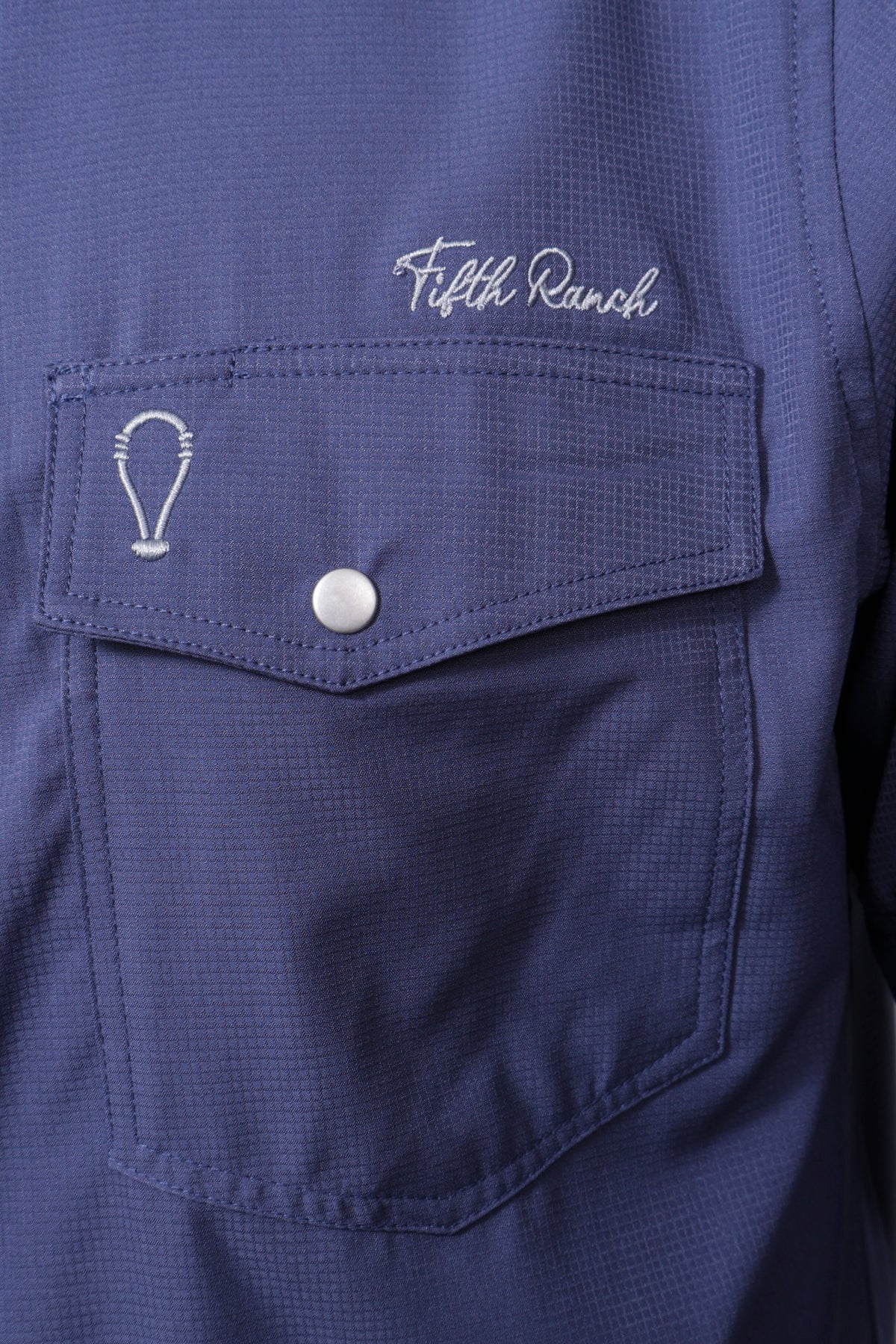 Camisa Vaquera manga larga Azul KB03