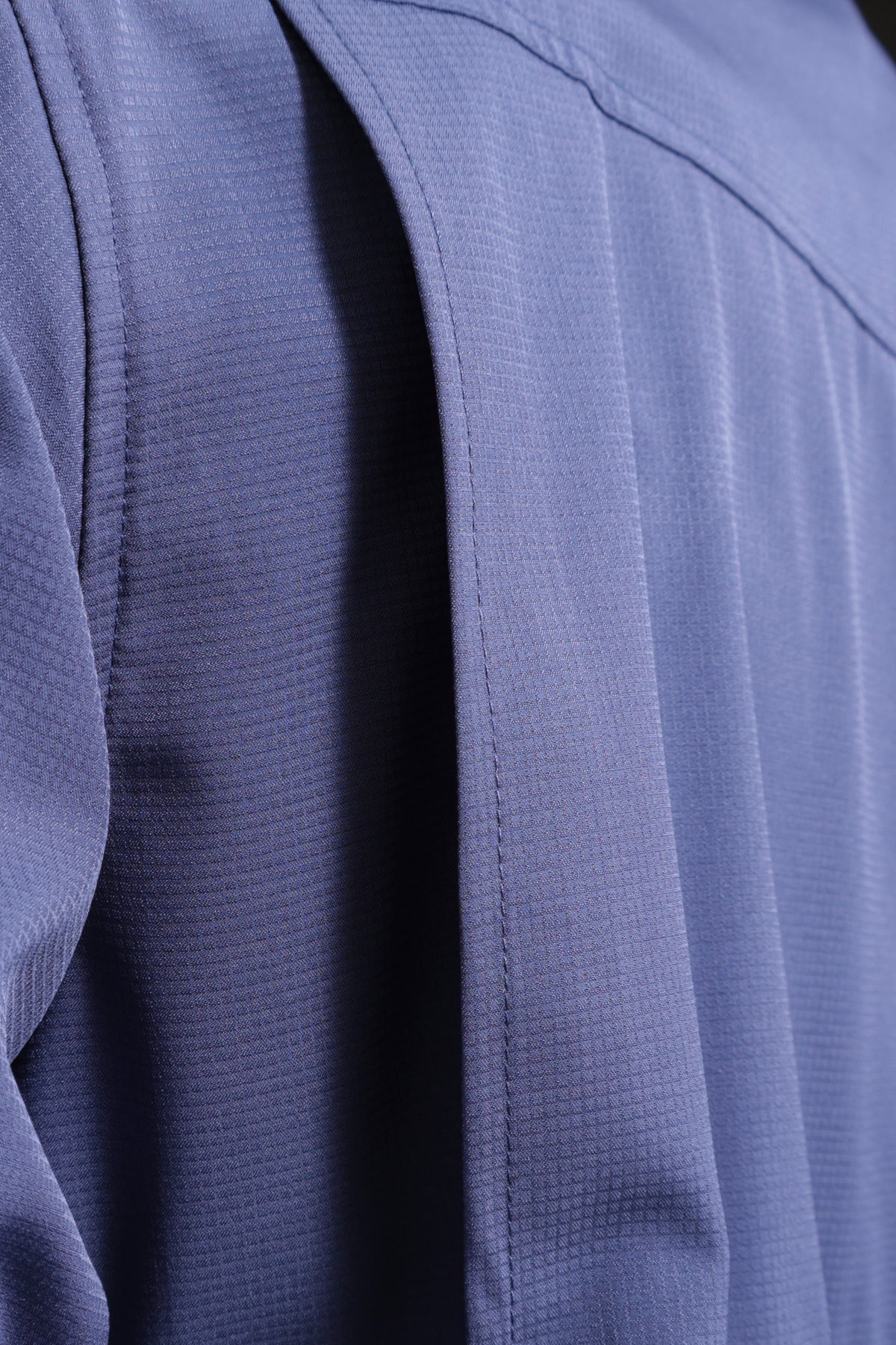 Camisa Vaquera manga larga Azul KB03