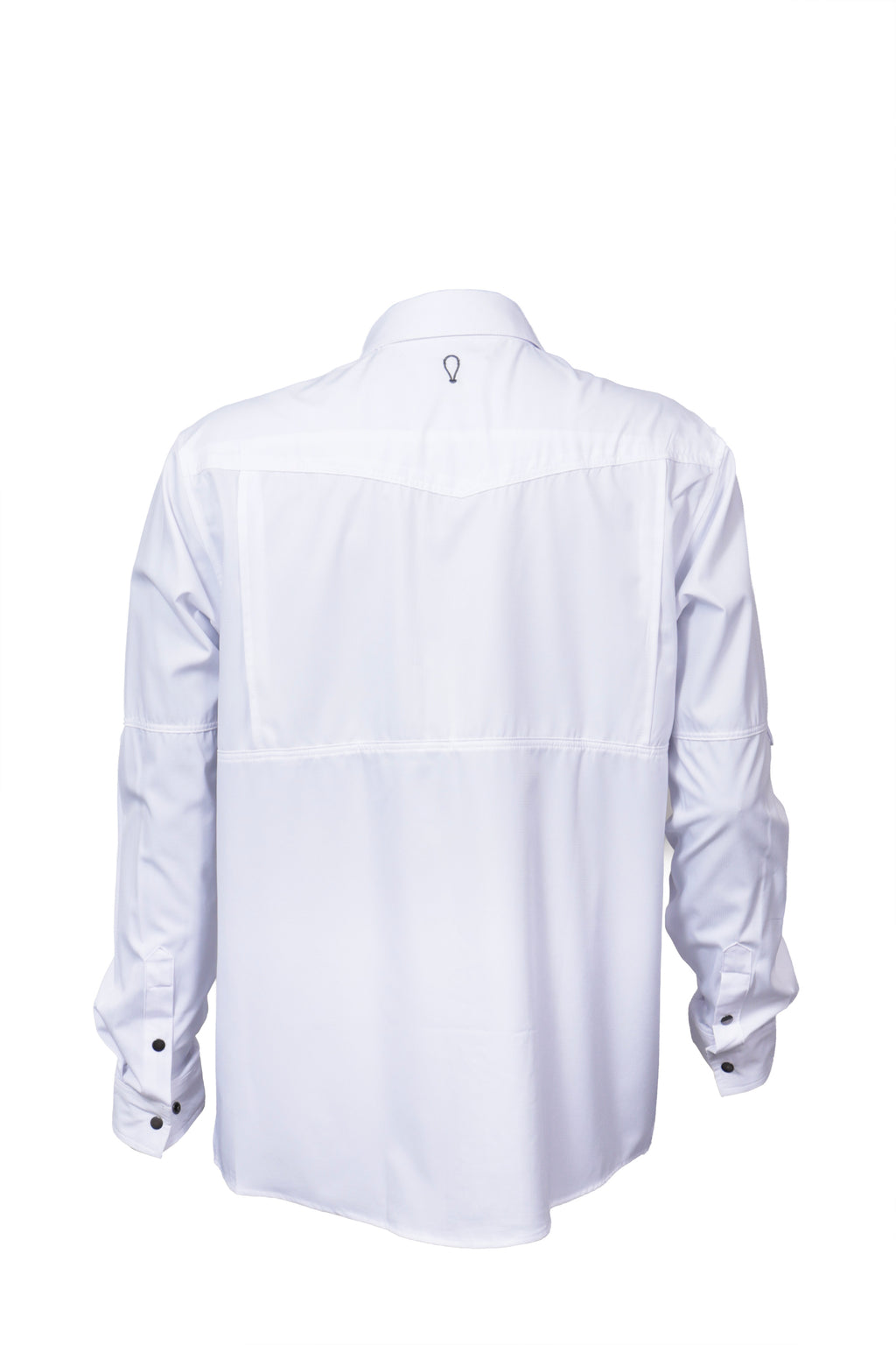 Camisa Vaquera manga larga Blanco KB02