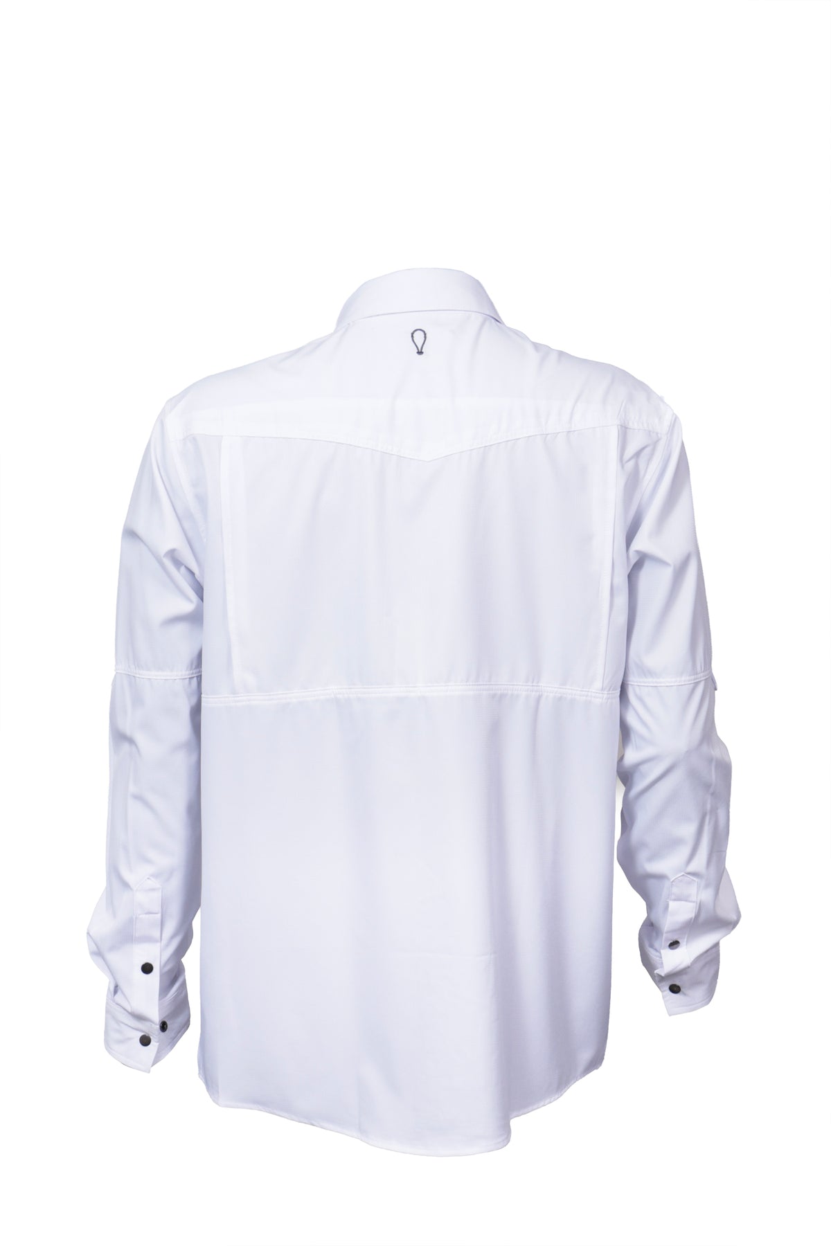 Camisa Vaquera manga larga Blanco KB02