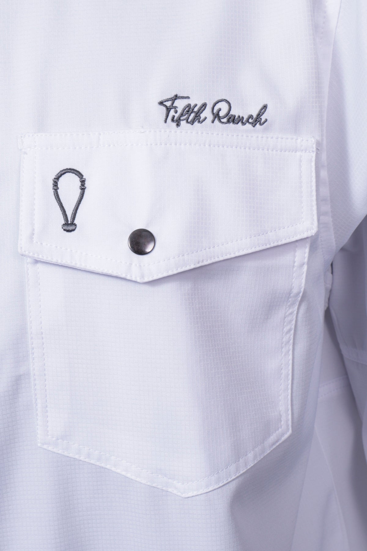 Camisa Vaquera manga larga Blanco KB02