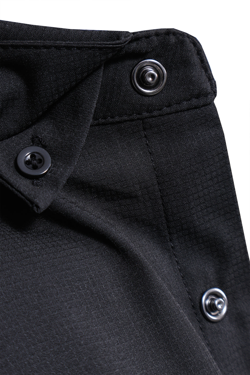 Camisa Vaquera manga larga Negro KB01