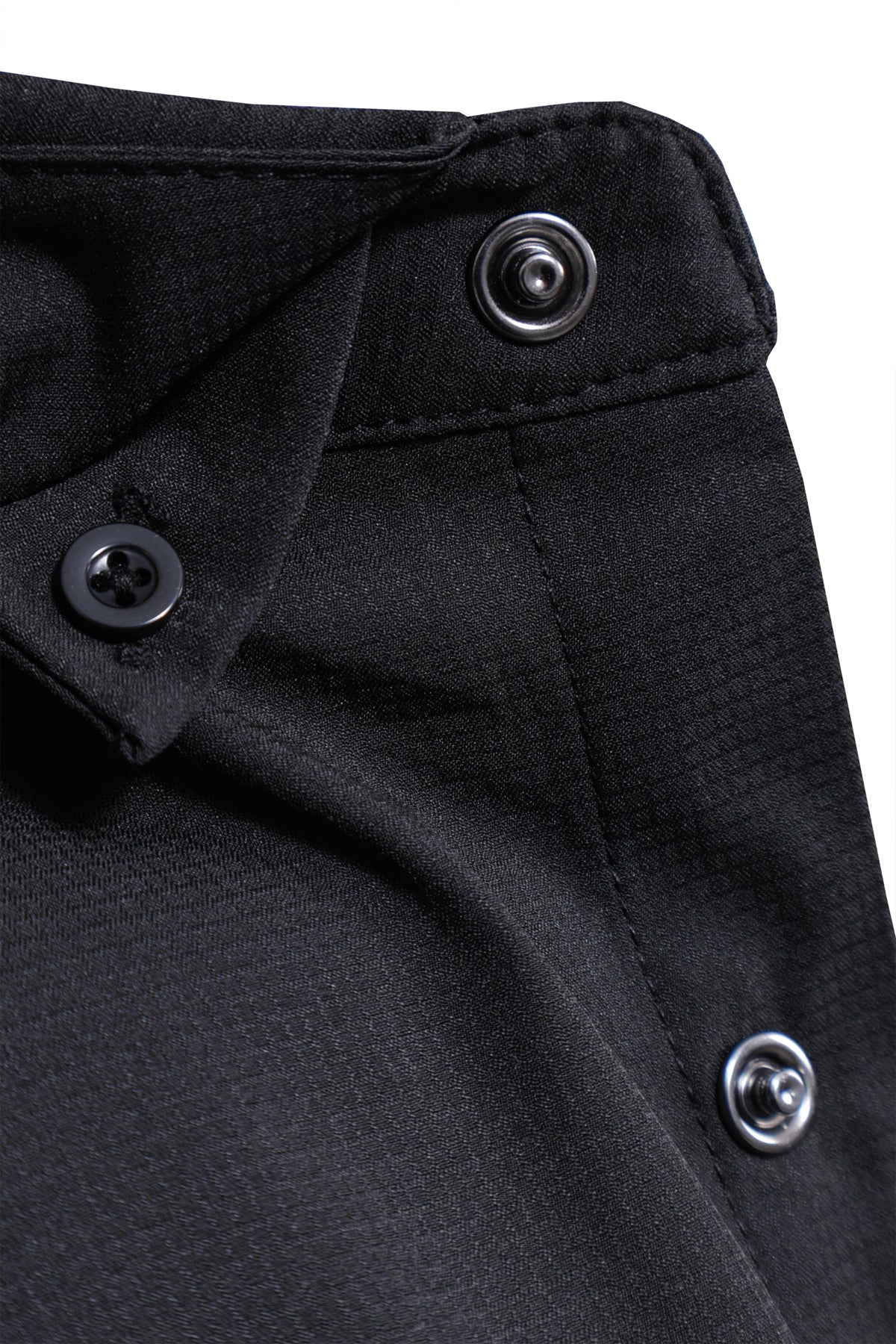 Camisa Vaquera manga larga Negro KB01