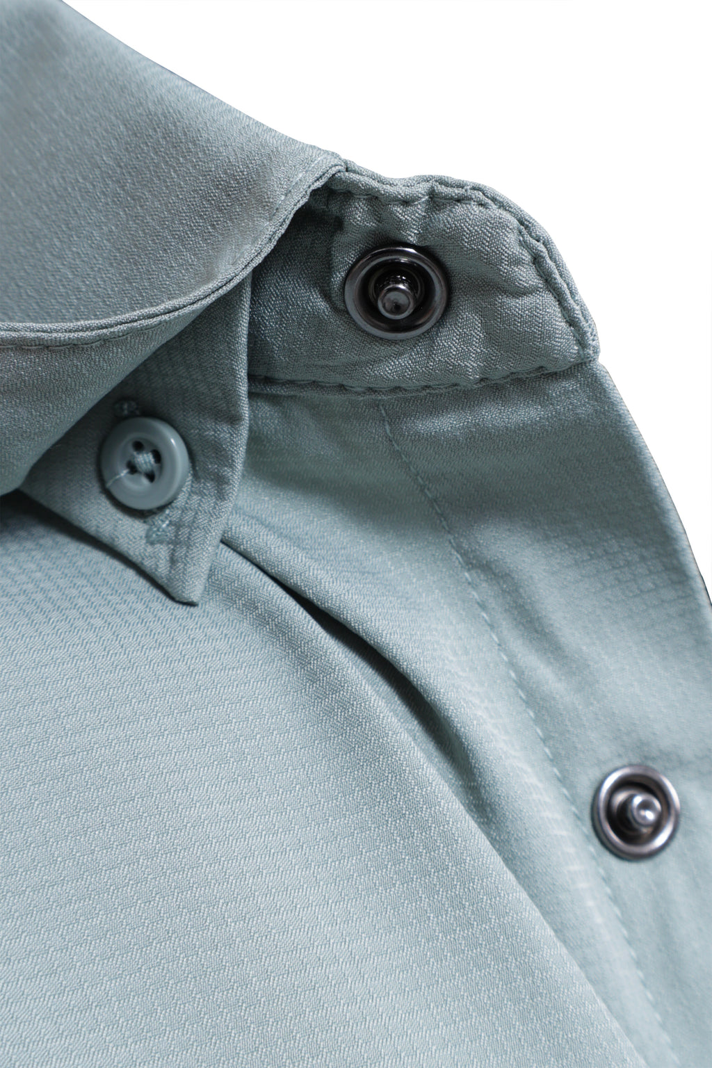 Camisa Vaquera manga larga Pistache KB05