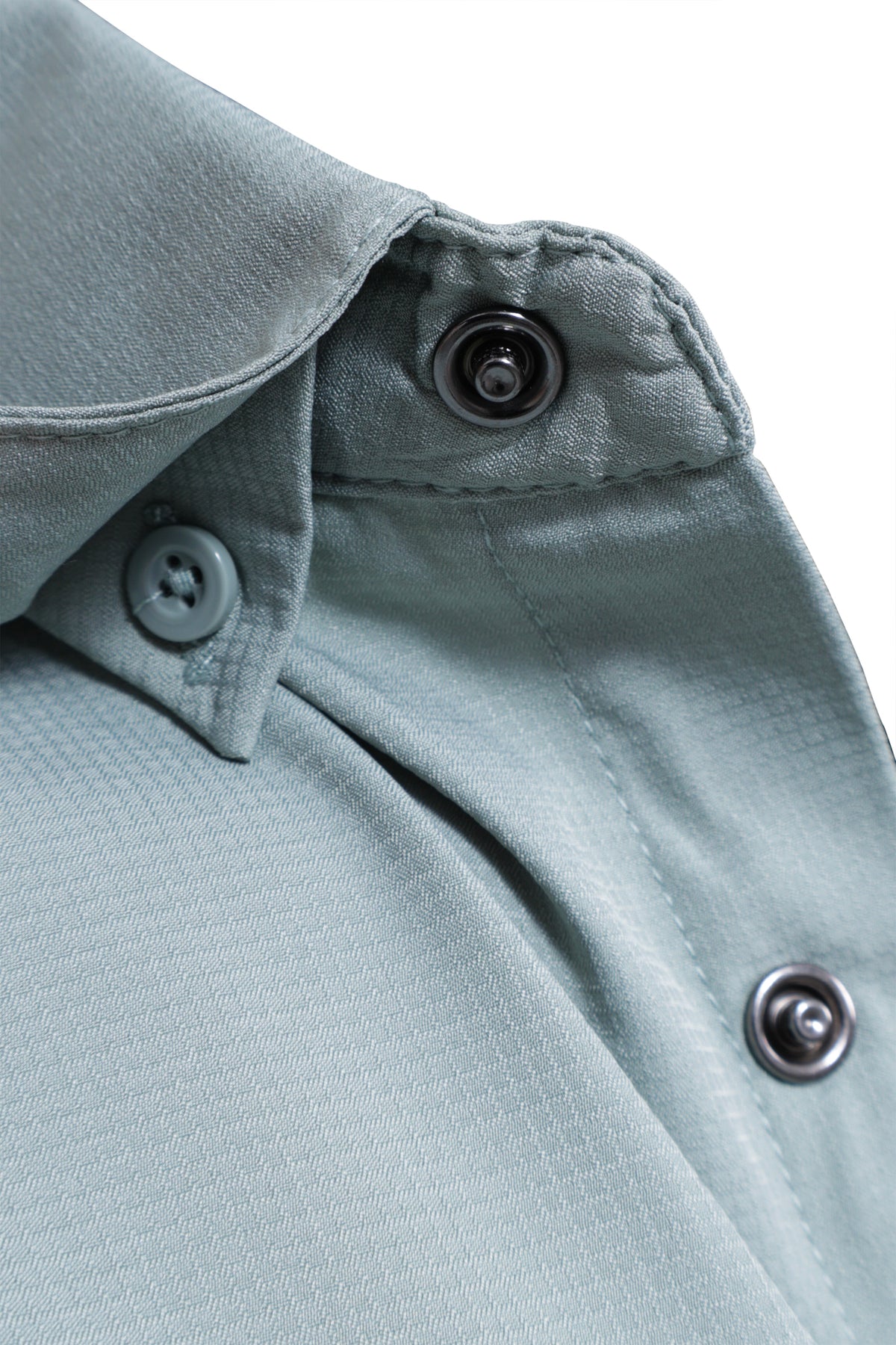 Camisa Vaquera manga larga Pistache KB05