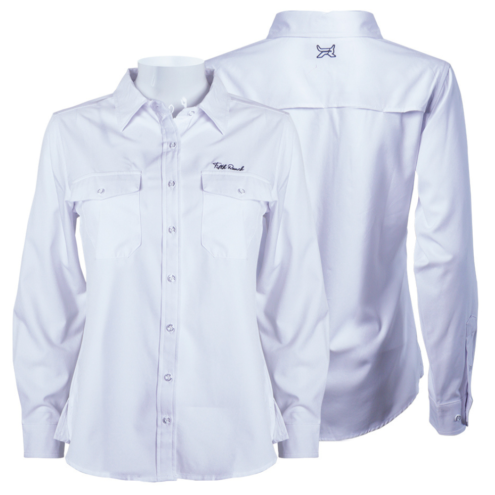 Camisa manga larga blanco Dama KAL11