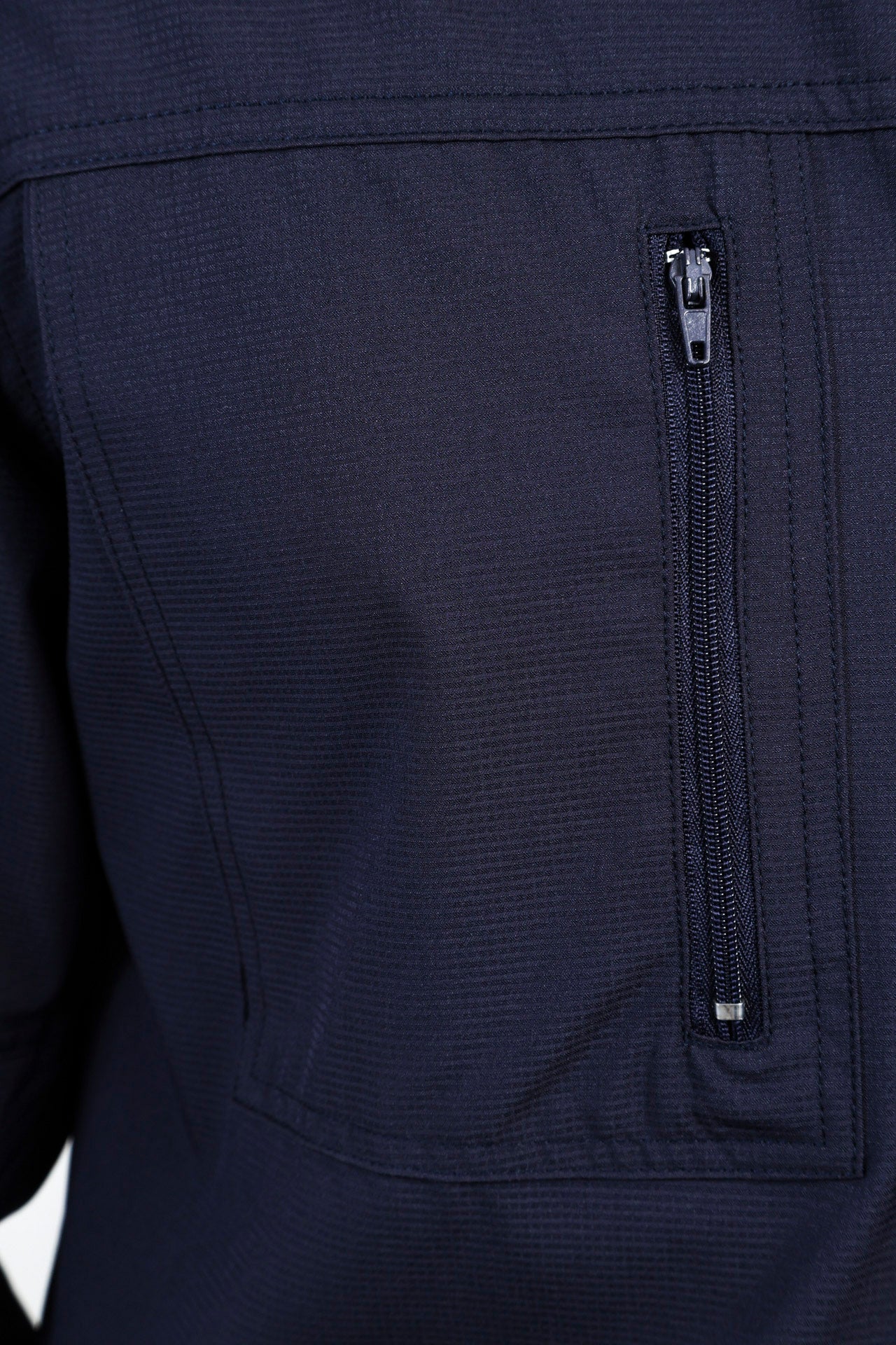 Camisa manga larga azul marino KAL01