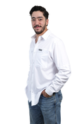 Camisa manga larga blanco KAL02