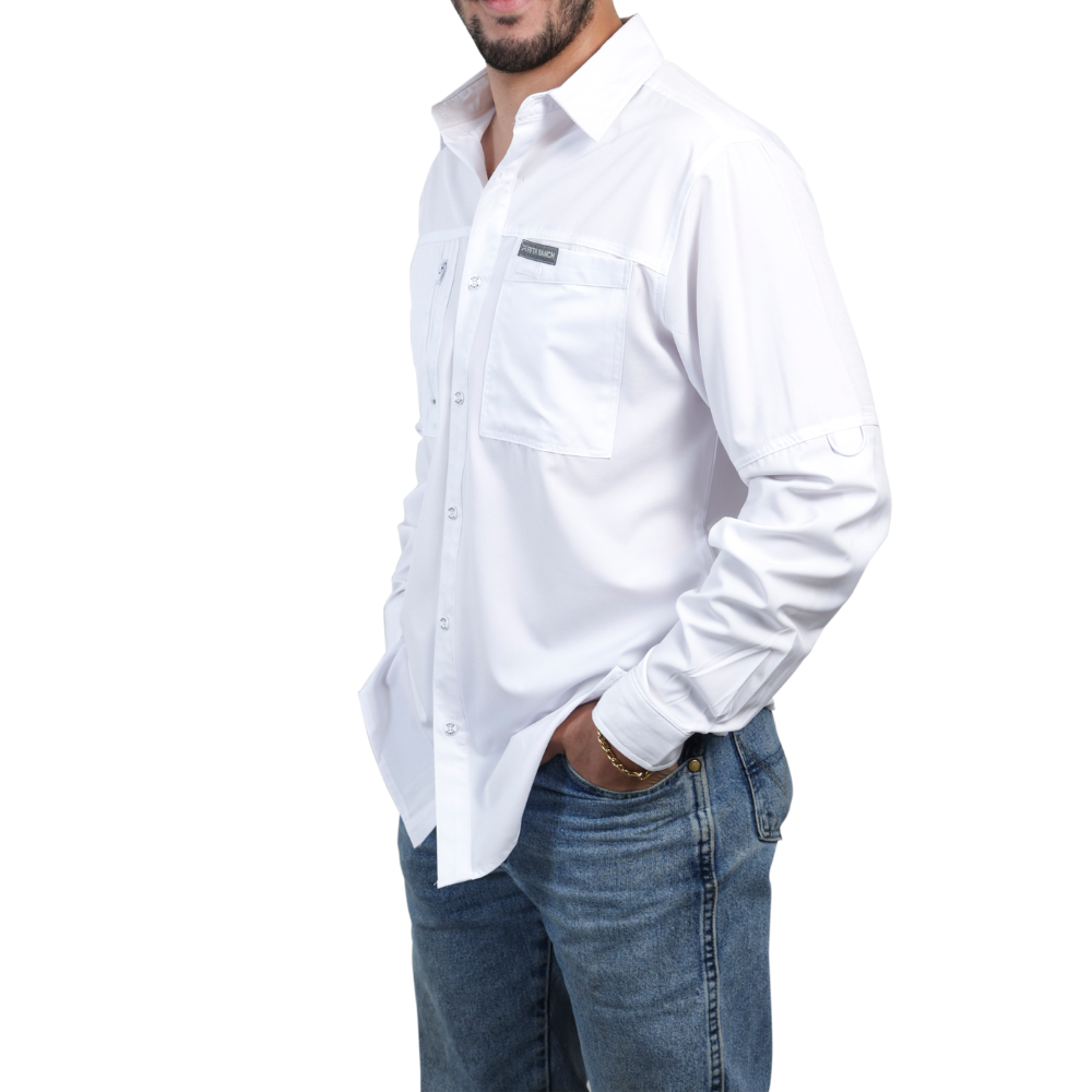 Camisa manga larga blanco KAL02