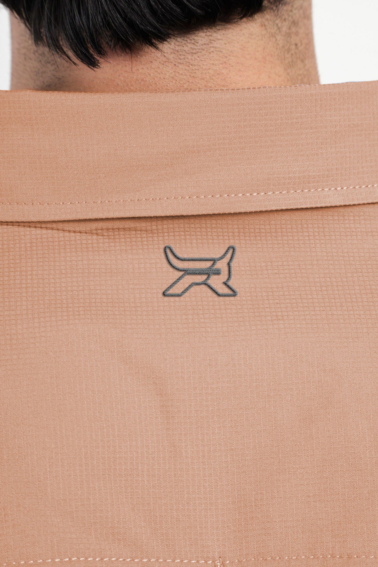 Camisa manga larga naranja KAL07