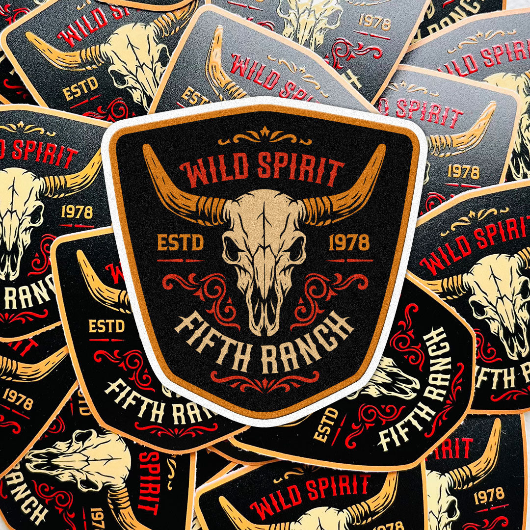 Sticker Wild Spirit Western