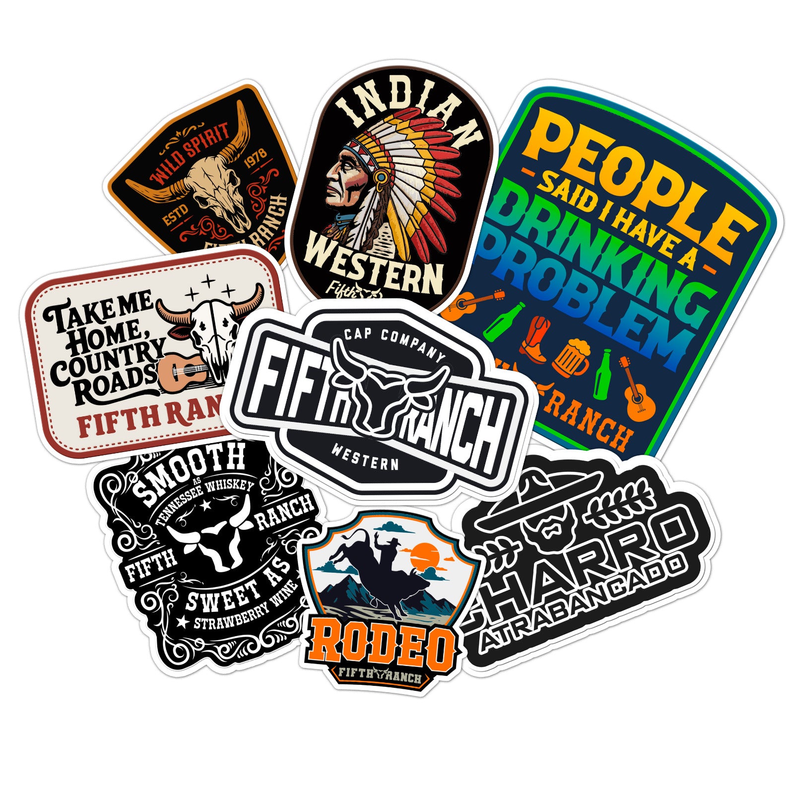 Kit Stickers Fifth Ranch